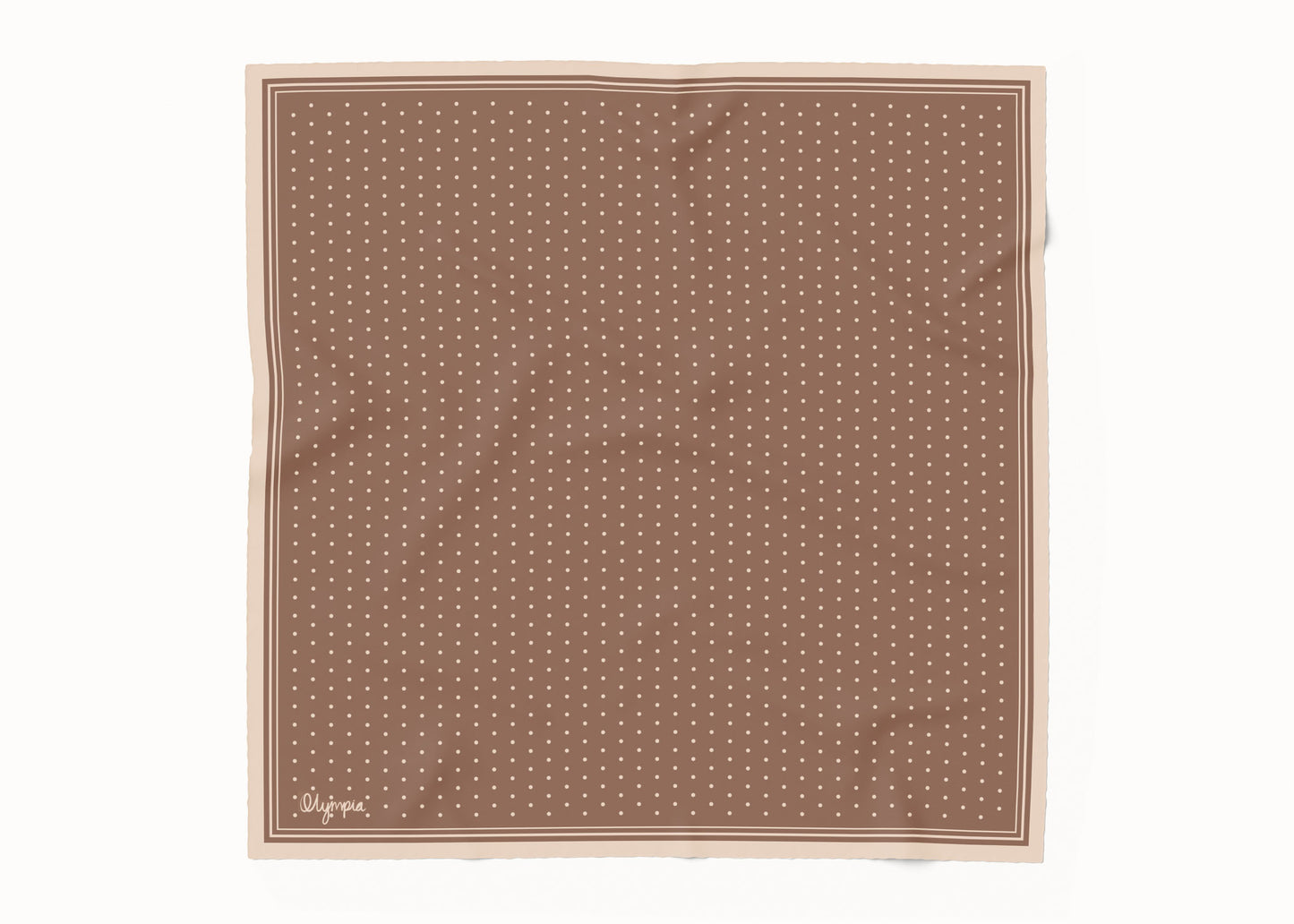 Lottie Copper Caramel / Soft Peach - 54x54cm