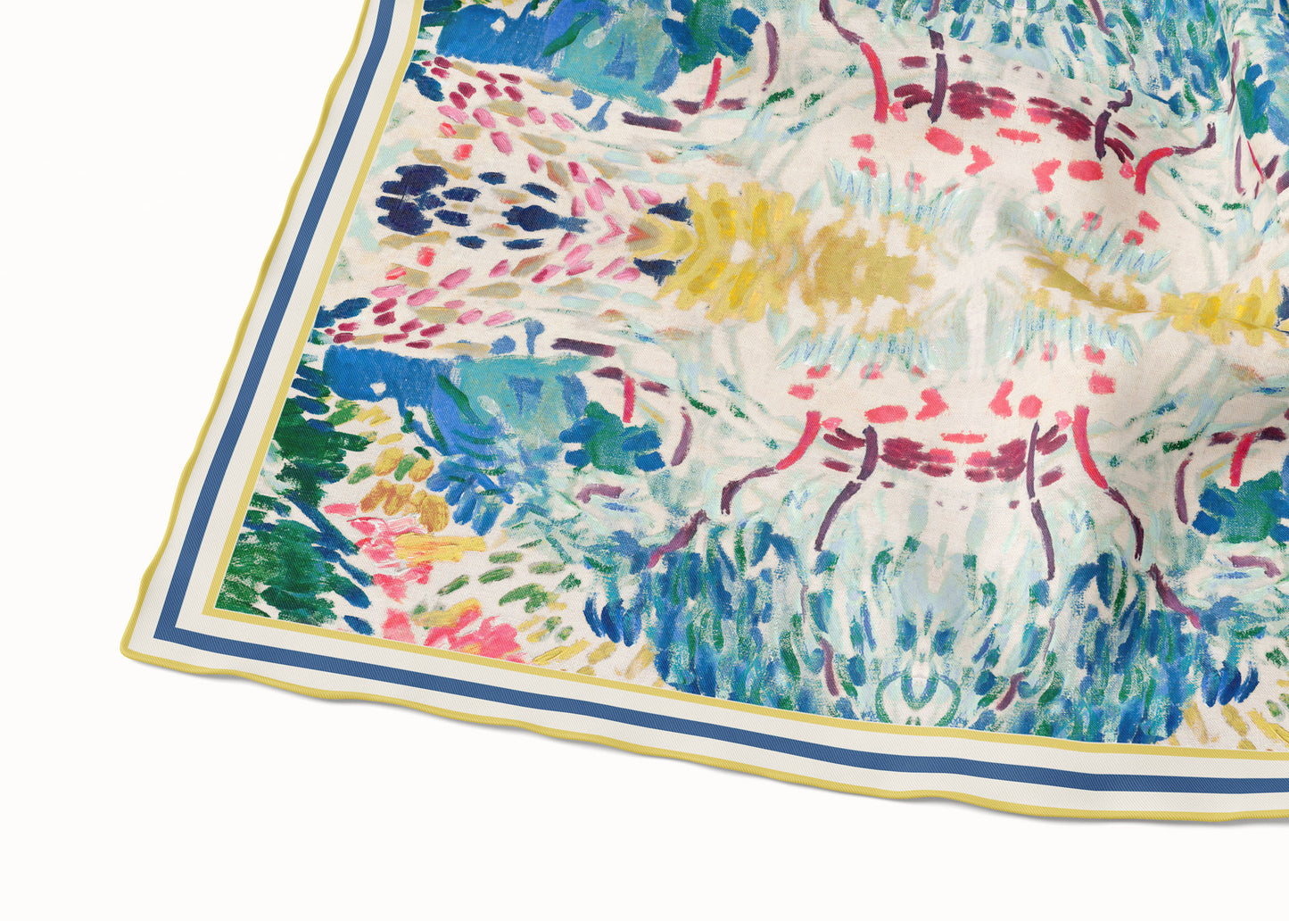 Elodie Sunny Seaside Limited Edition Silk Scarf - 89x89cm | S/S 2023-24 (NZ)