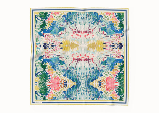 Elodie Sunny Seaside Limited Edition Silk Scarf - 89x89cm | S/S 2023-24 (NZ)