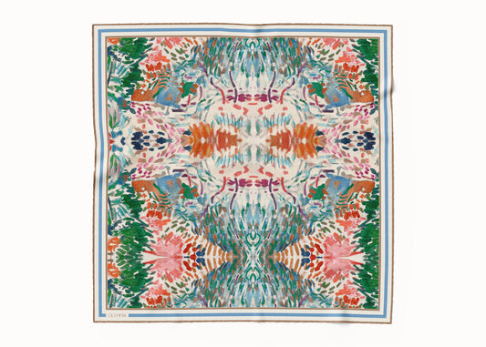 Elodie River Bank Limited Edition Silk Scarf - 89x89cm | S/S 2023-24 (NZ)