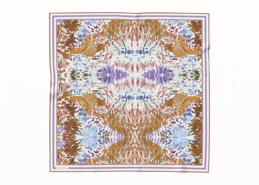 Elodie Wisteria Garden Limited Edition Silk Scarf - 89x89cm | S/S 2023-24 (NZ)