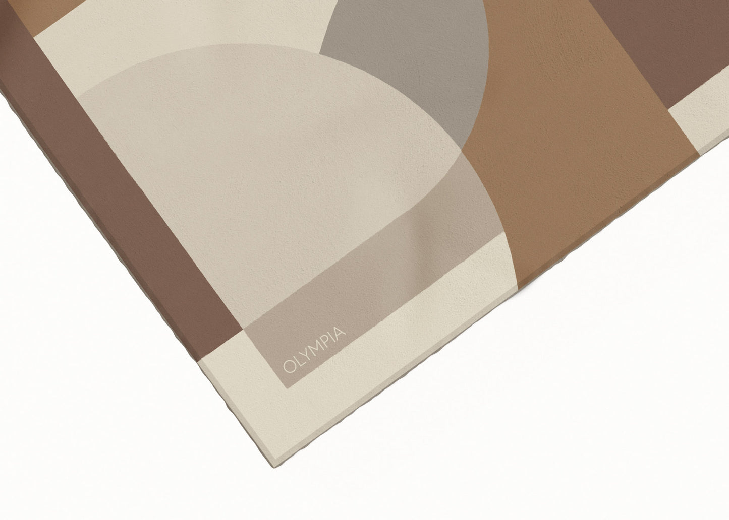 Melba Brandy Cream Scarf - 89x89cm Silk Twill - Limited Edition (NZ)