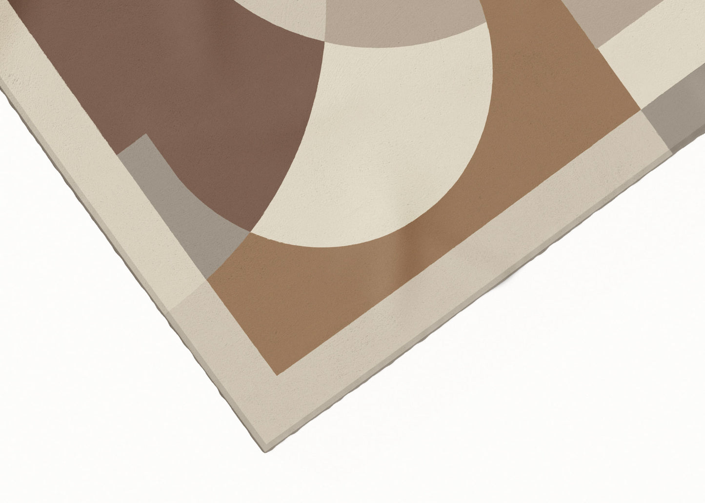 Melba Brandy Cream Scarf - 89x89cm Silk Twill - Limited Edition (NZ)