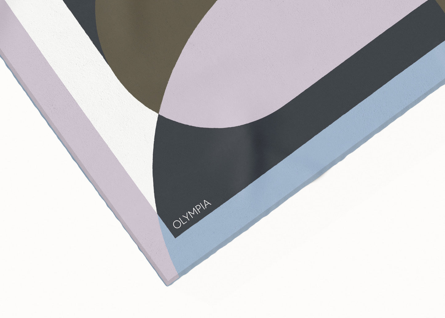 Melba Iced Violette Scarf - 89x89cm Silk Twill - Limited Edition (NZ)
