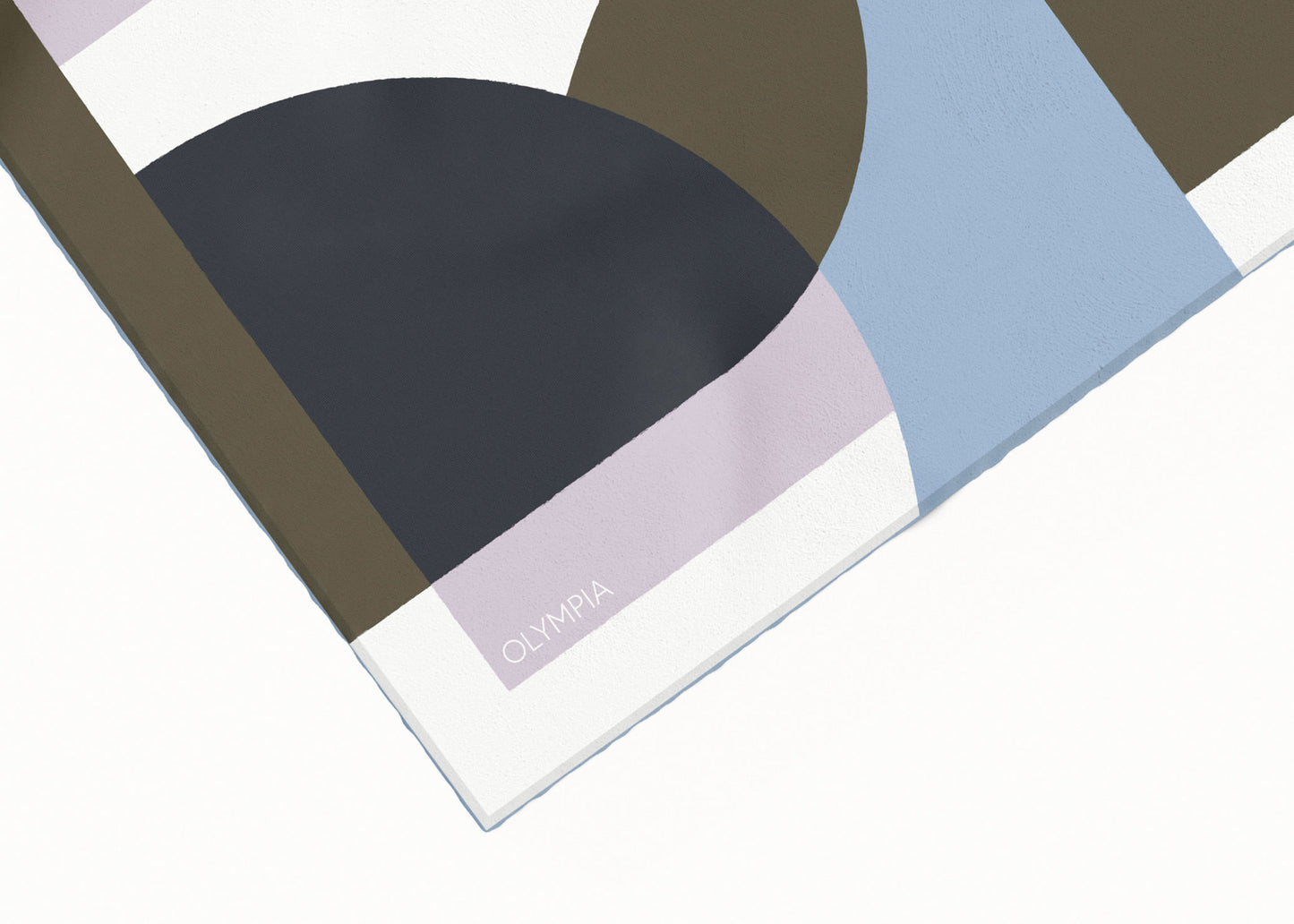 Melba Iced Violette Scarf - 89x89cm Silk Twill - Limited Edition (NZ)
