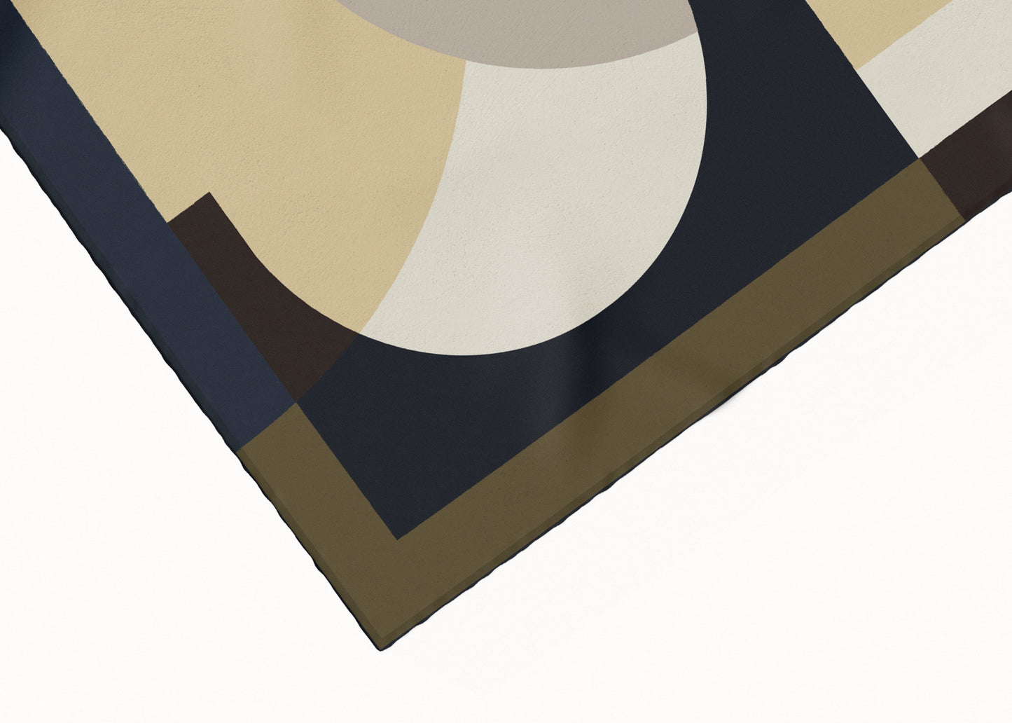 Melba Olive Martini Scarf - 89x89cm Silk Twill - Limited Edition (NZ)