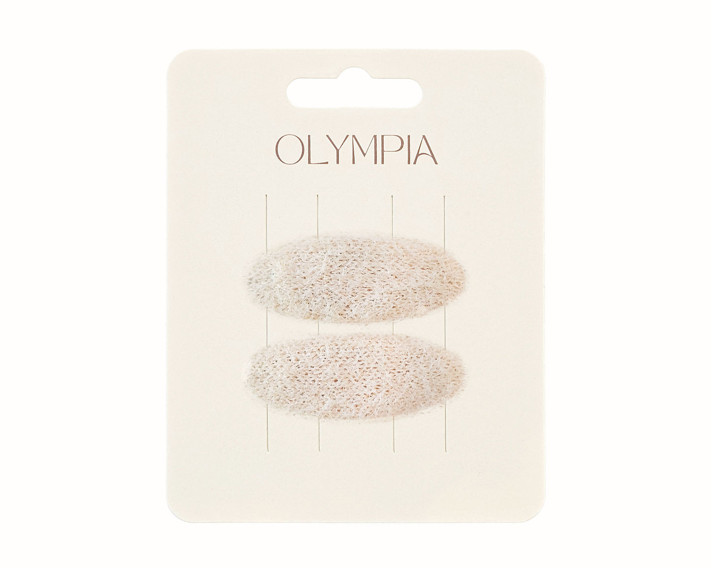 Mila Hair Clips - Almond