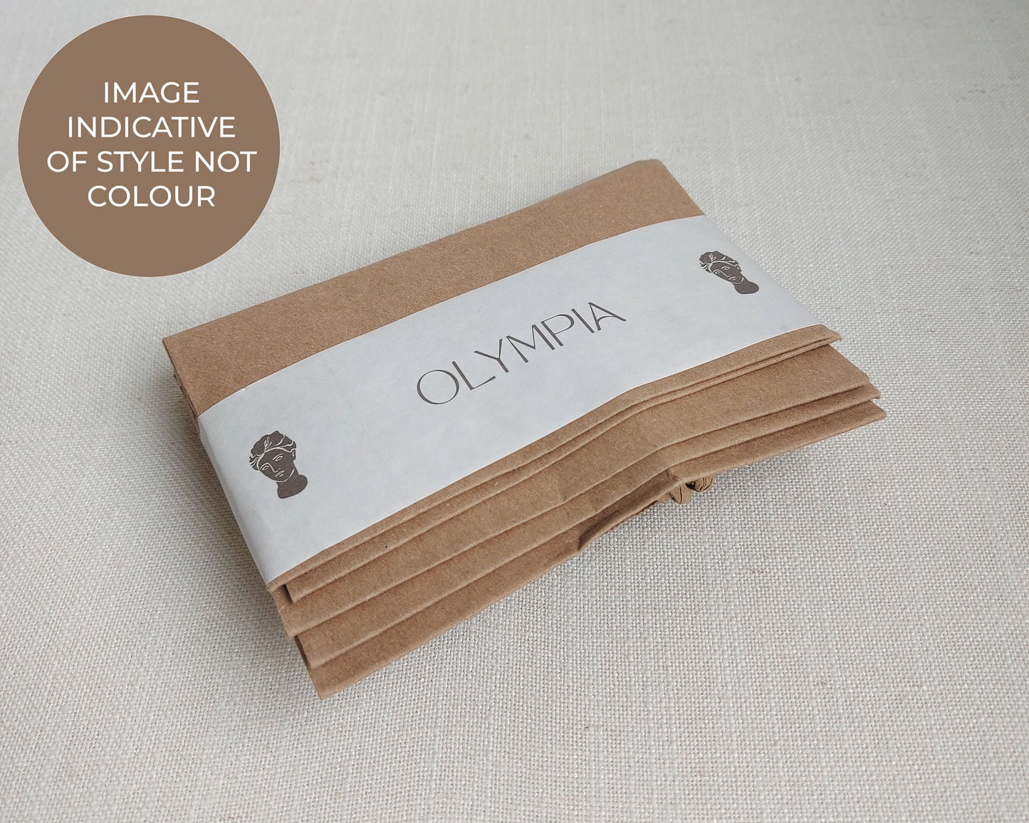Mini Gift Bags, Espresso Kraft Colour - Set/5