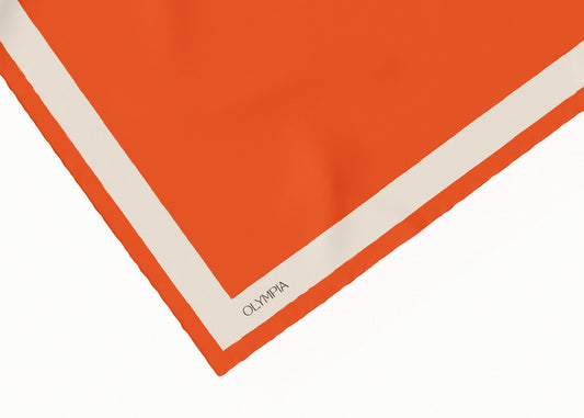 Dimity Mandarin Scarf - 89x89cm Silk Twill
