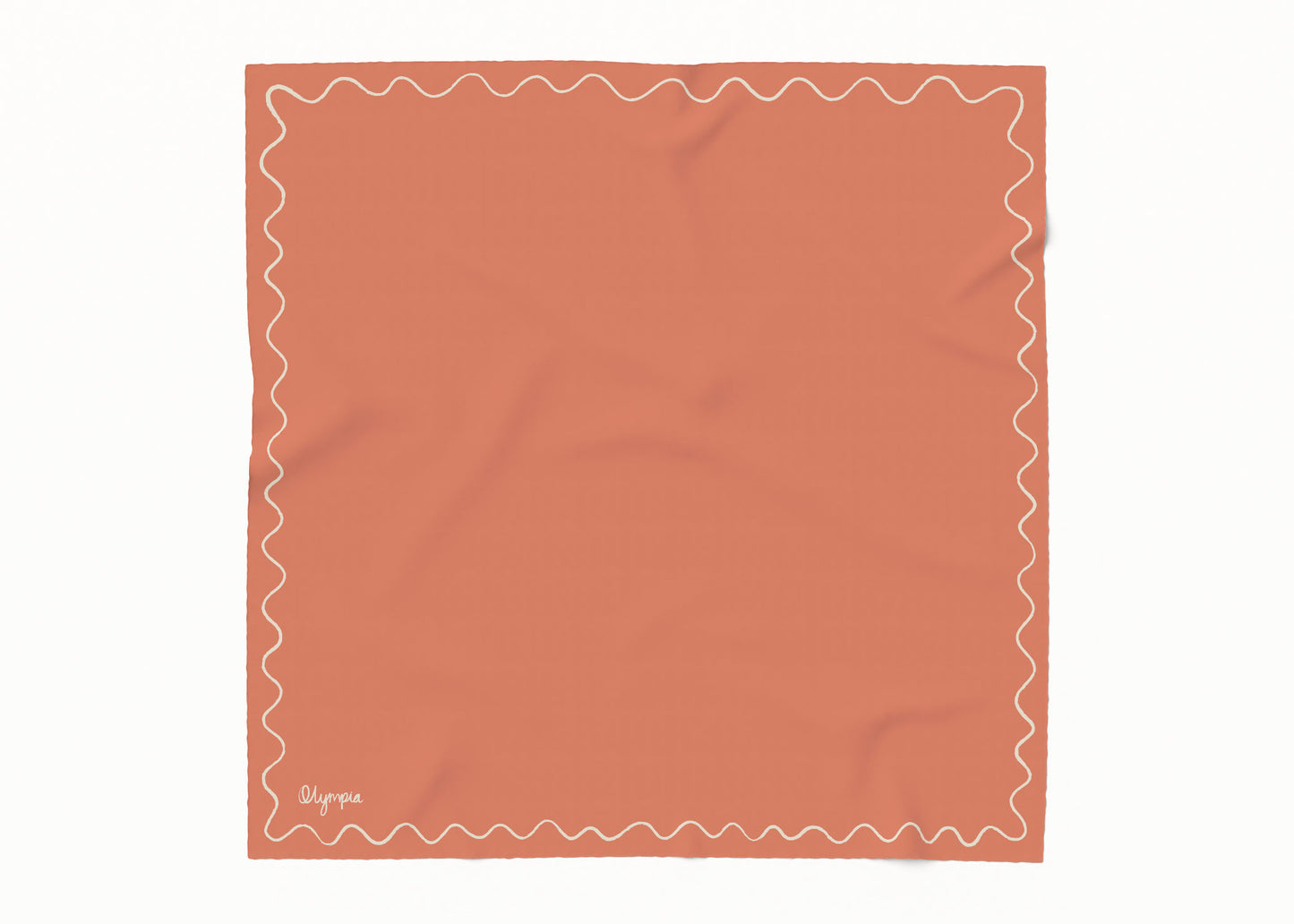Emilia Desert Glow Silk Cotton Scarf - 54x54cm