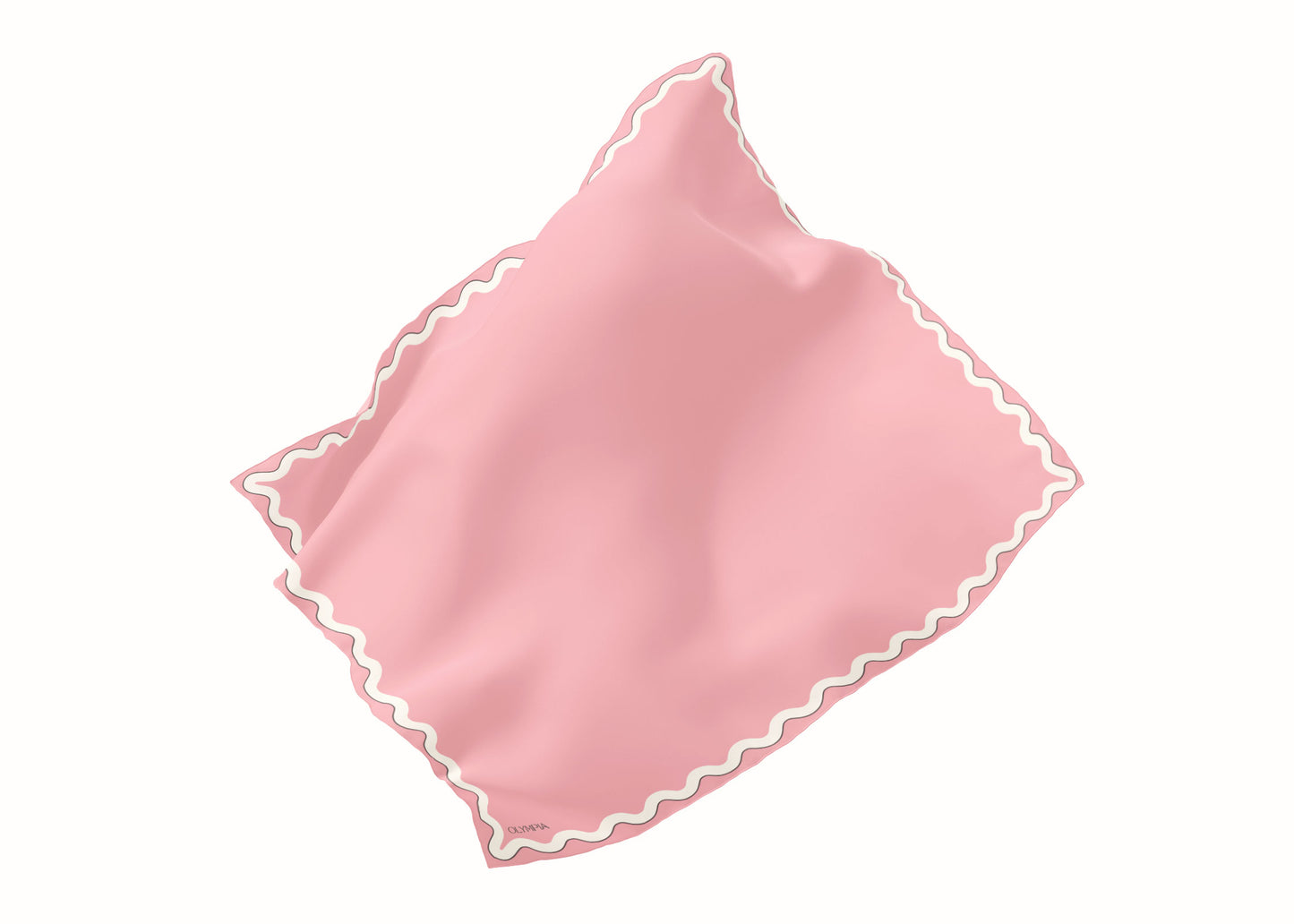 Sophie Strawberry Ice Silk Scarf - 89x89cm