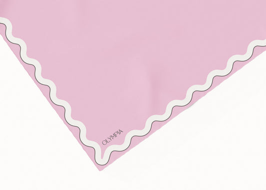 Sophie Cotton Candy Scarf - 89x89cm Silk Twill