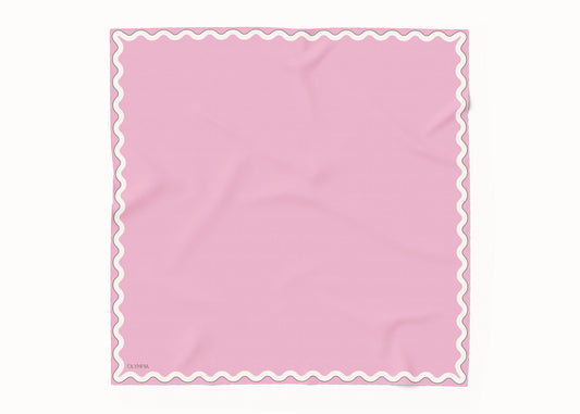 Sophie Bubblegum Scarf - 89x89cm Silk Twill - Imperfect