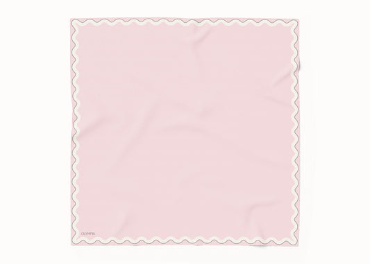 Sophie Rose Glow Scarf - 89x89cm Silk Twill - Imperfect