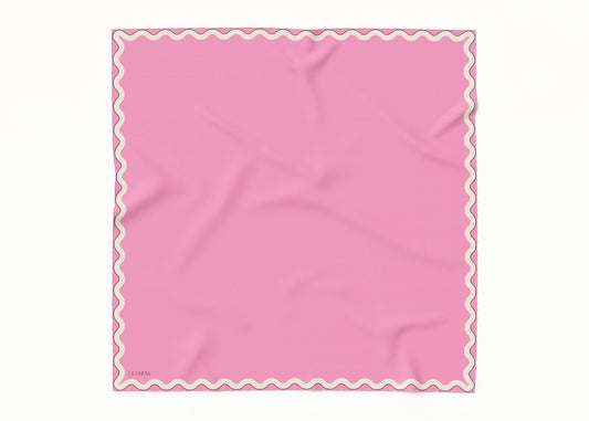 Sophie Candyfloss Scarf - 89x89cm Silk Twill