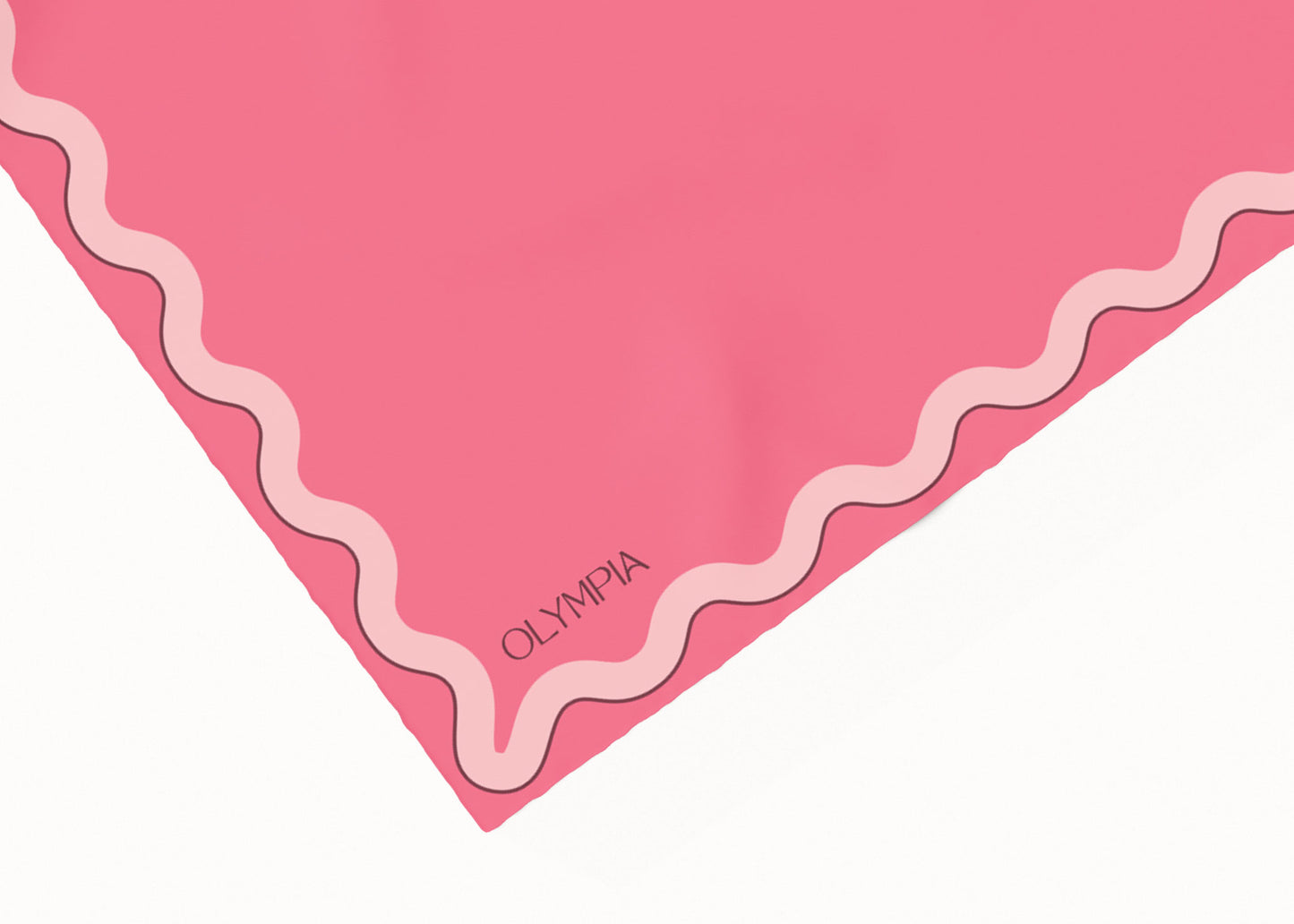 Sophie Pink Lemonade Silk Cotton Scarf - 54x54cm (NEW)