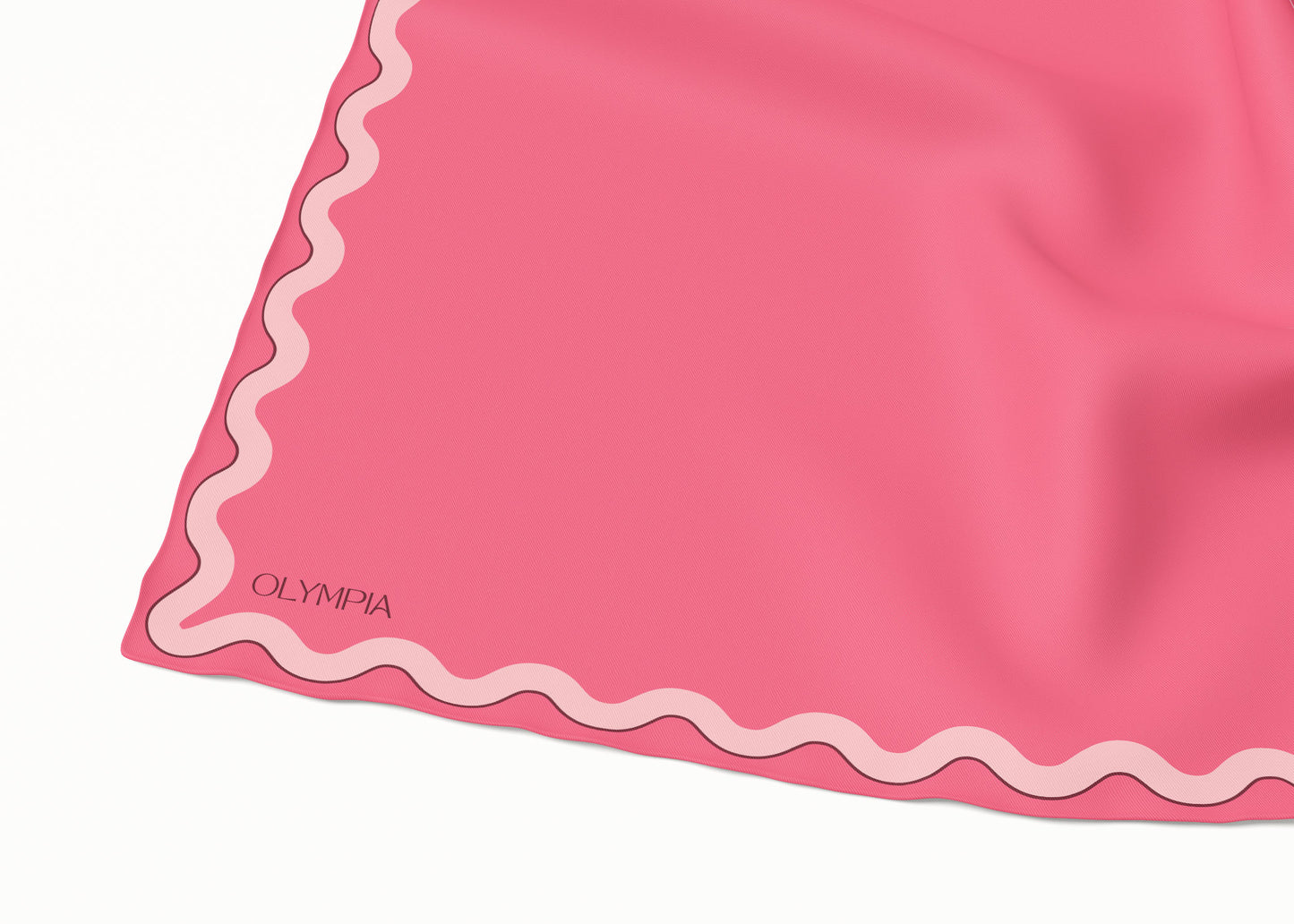 Sophie Pink Lemonade Silk Cotton Scarf - 54x54cm (NEW)