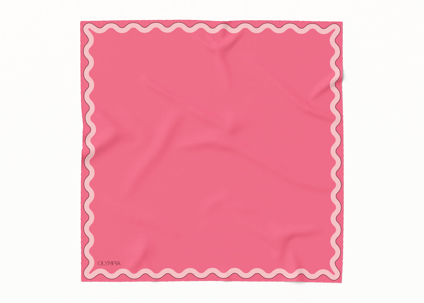 Sophie Pink Lemonade Silk Cotton Scarf - 54x54cm (NEW)