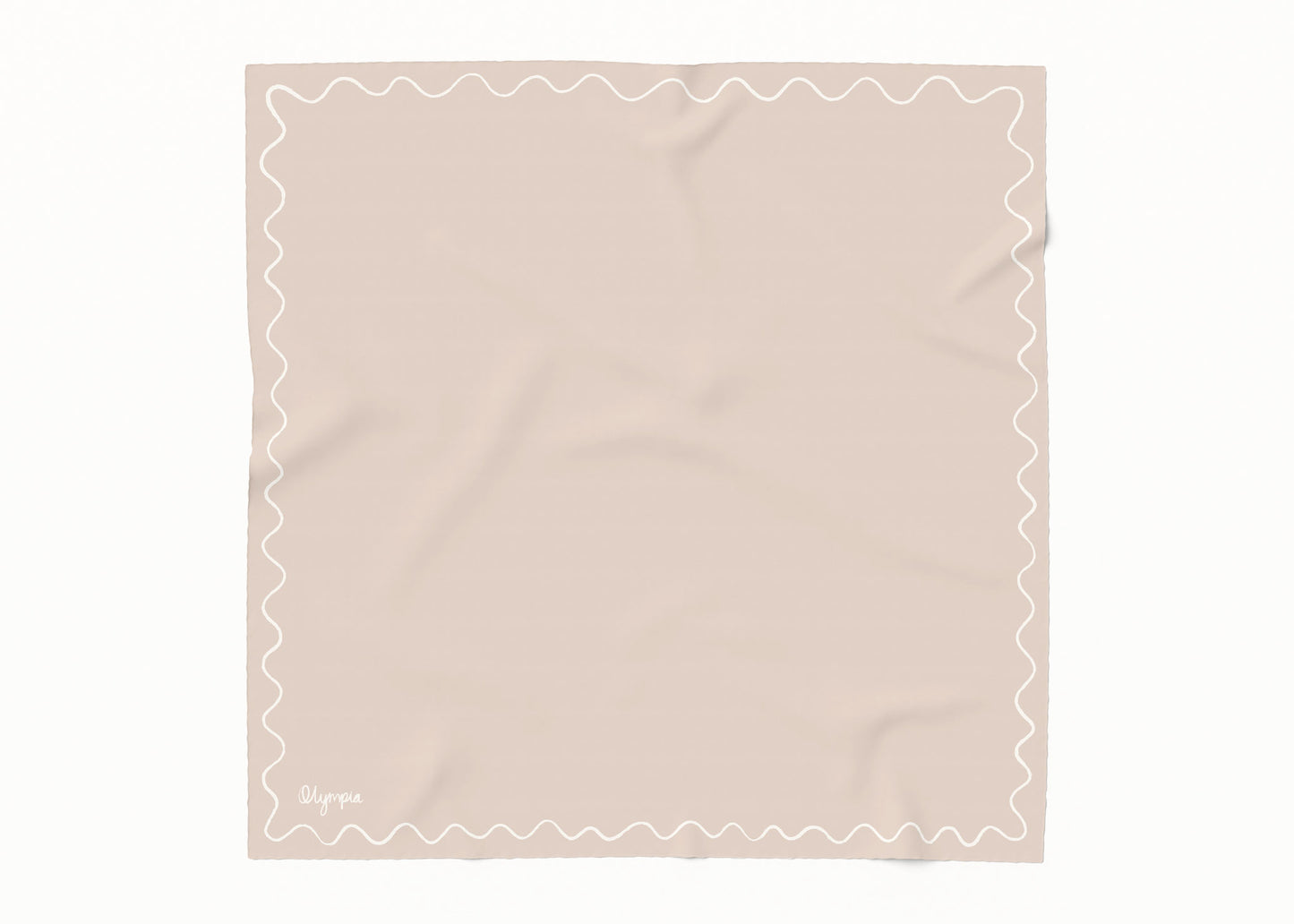 Emilia Dried Petal Scarf - 54x54cm Silk Cotton