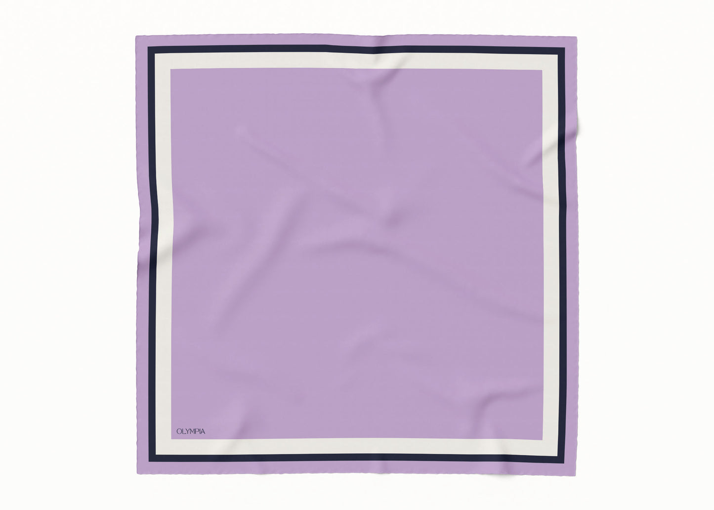 Tilda Lilac/Coconut Milk/Maritime Silk Scarf - 89x89cm