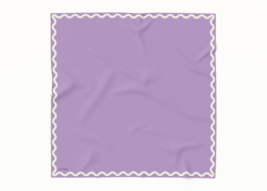 Sophie Wisteria Scarf - 89x89cm Silk Twill - Imperfect