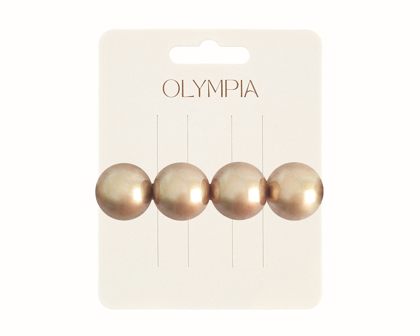 Queenie Pearl Barrette - Bronze