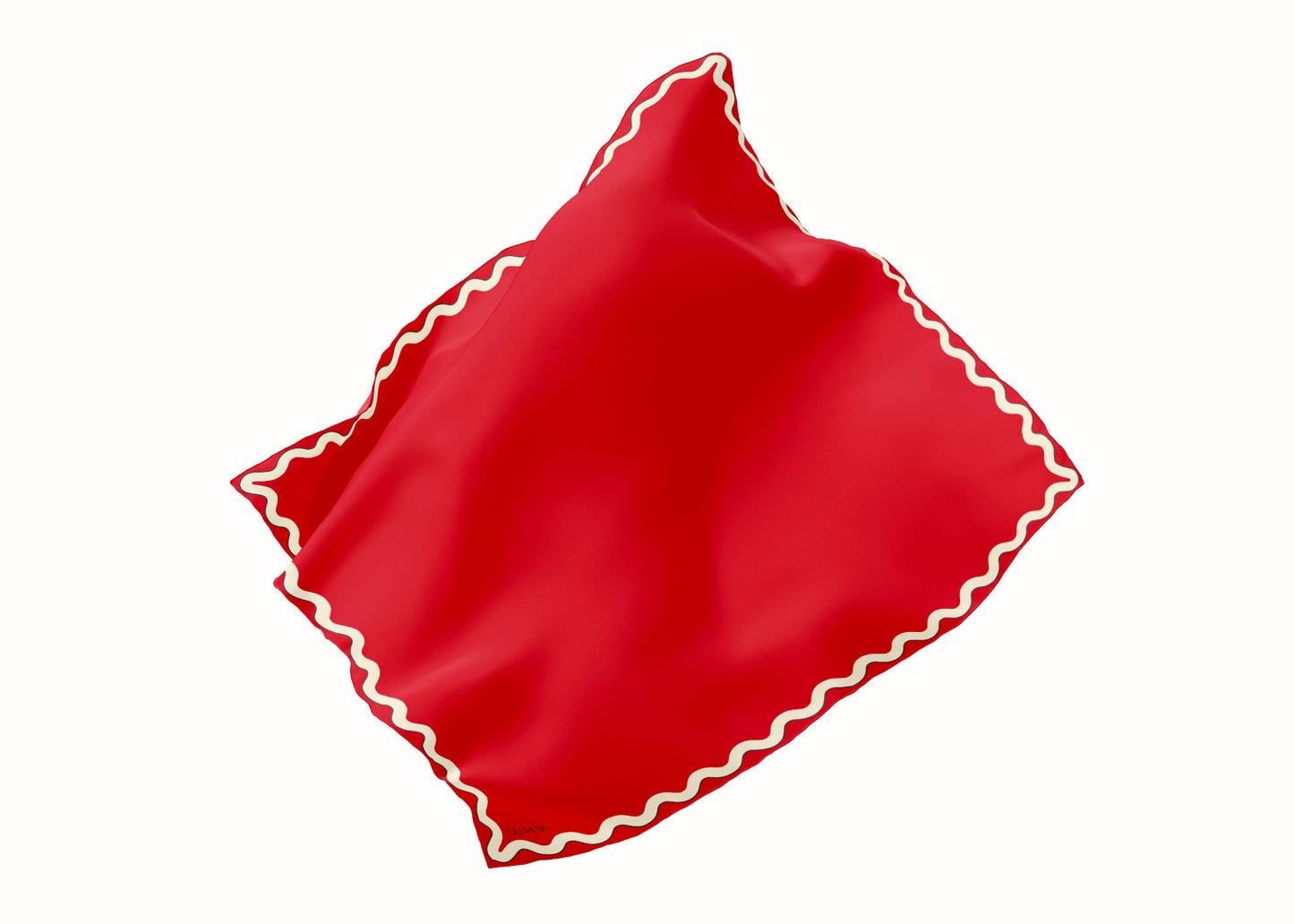 Sophie Hot Tamale Scarf - 89x89cm Silk Twill