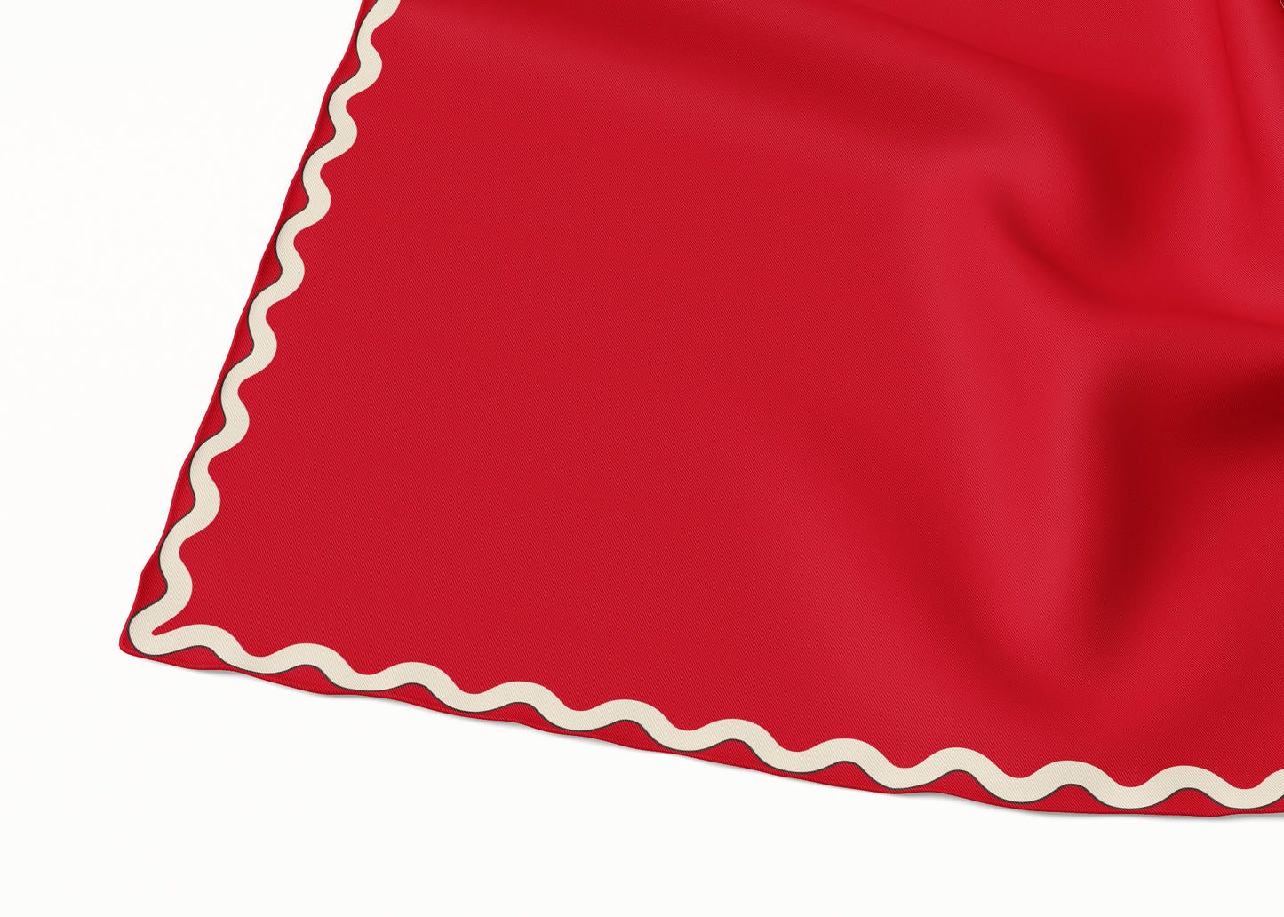 Sophie Hot Tamale Scarf - 89x89cm Silk Twill
