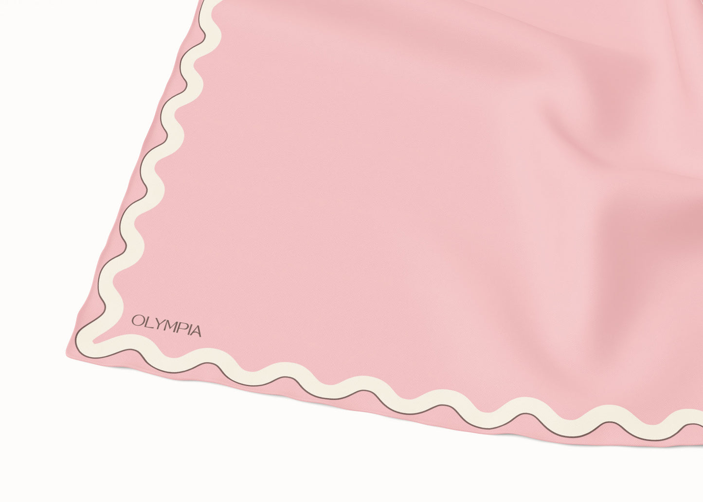 Sophie Camellia Silk Cotton Scarf - 64x64cm