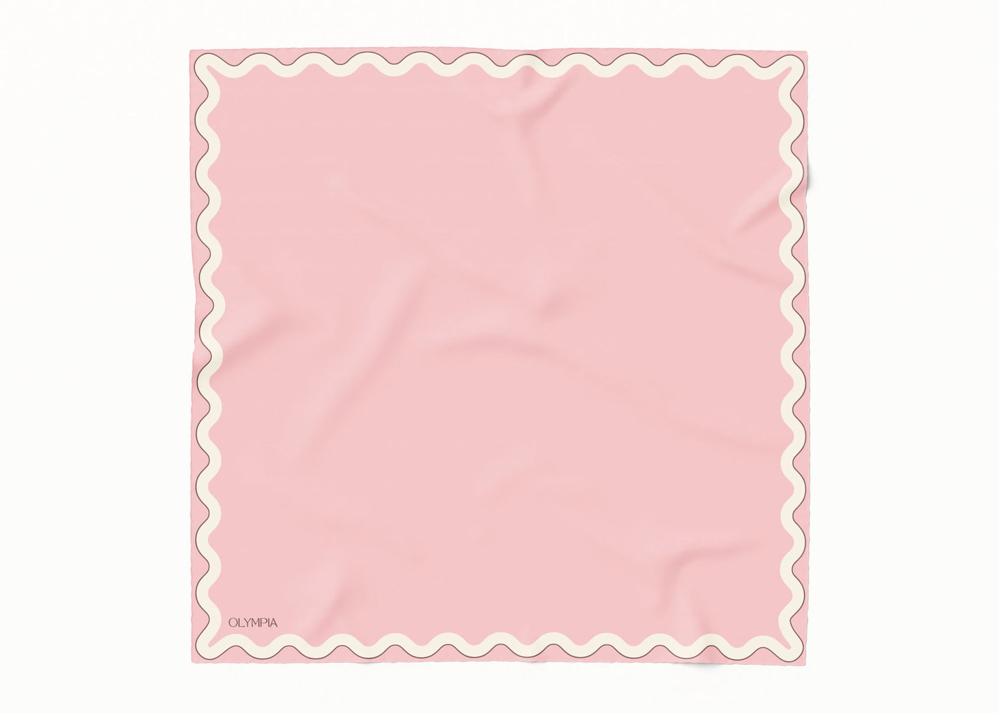 Sophie Camellia Silk Cotton Scarf - 64x64cm