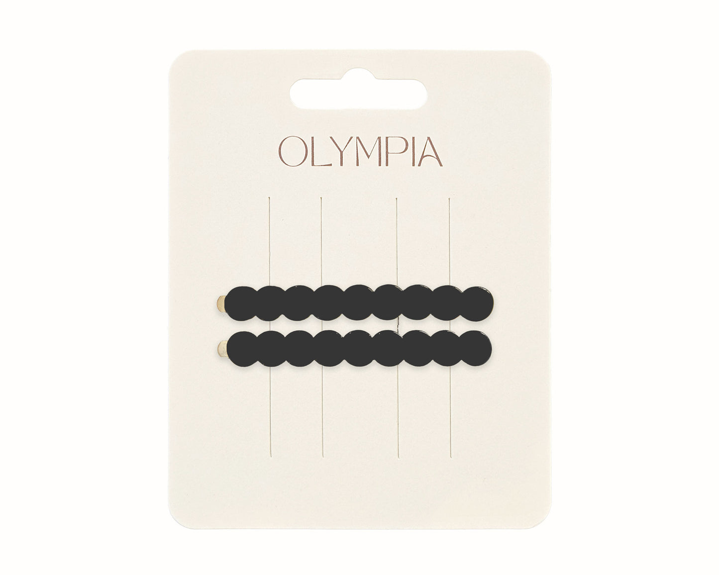 Zimi Hair Clips - Black - Imperfect