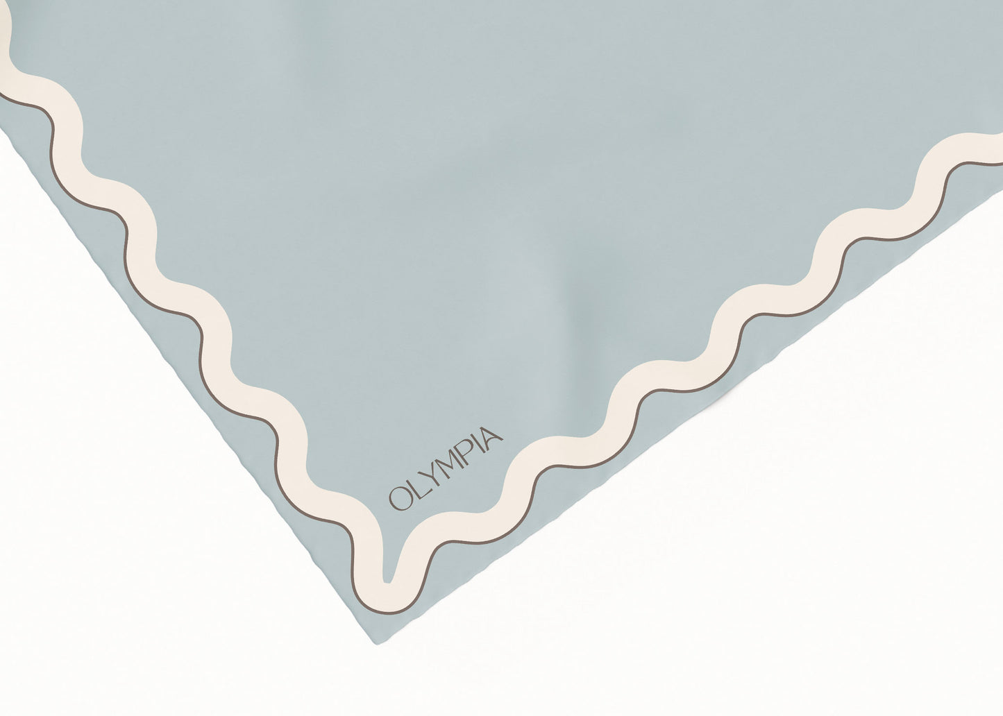 Sophie Pastel Sky Scarf - 54x54cm Silk Cotton