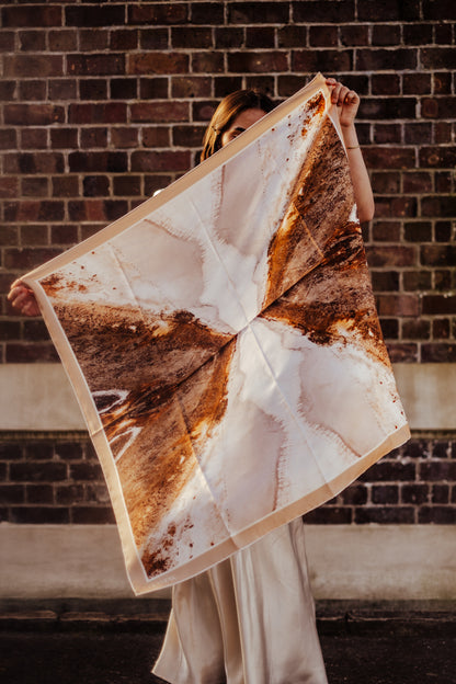 Demi Limited Edition Silk Scarf - 89x89cm | A/W 2023 Collection (NZ)