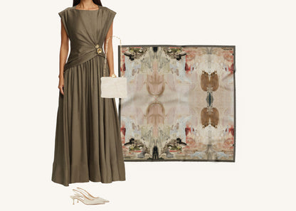 Adeline Scarf (Limited Edition) - 89x89cm Silk Twill