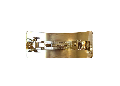 Aria Barrette Clip - Brushed Gold