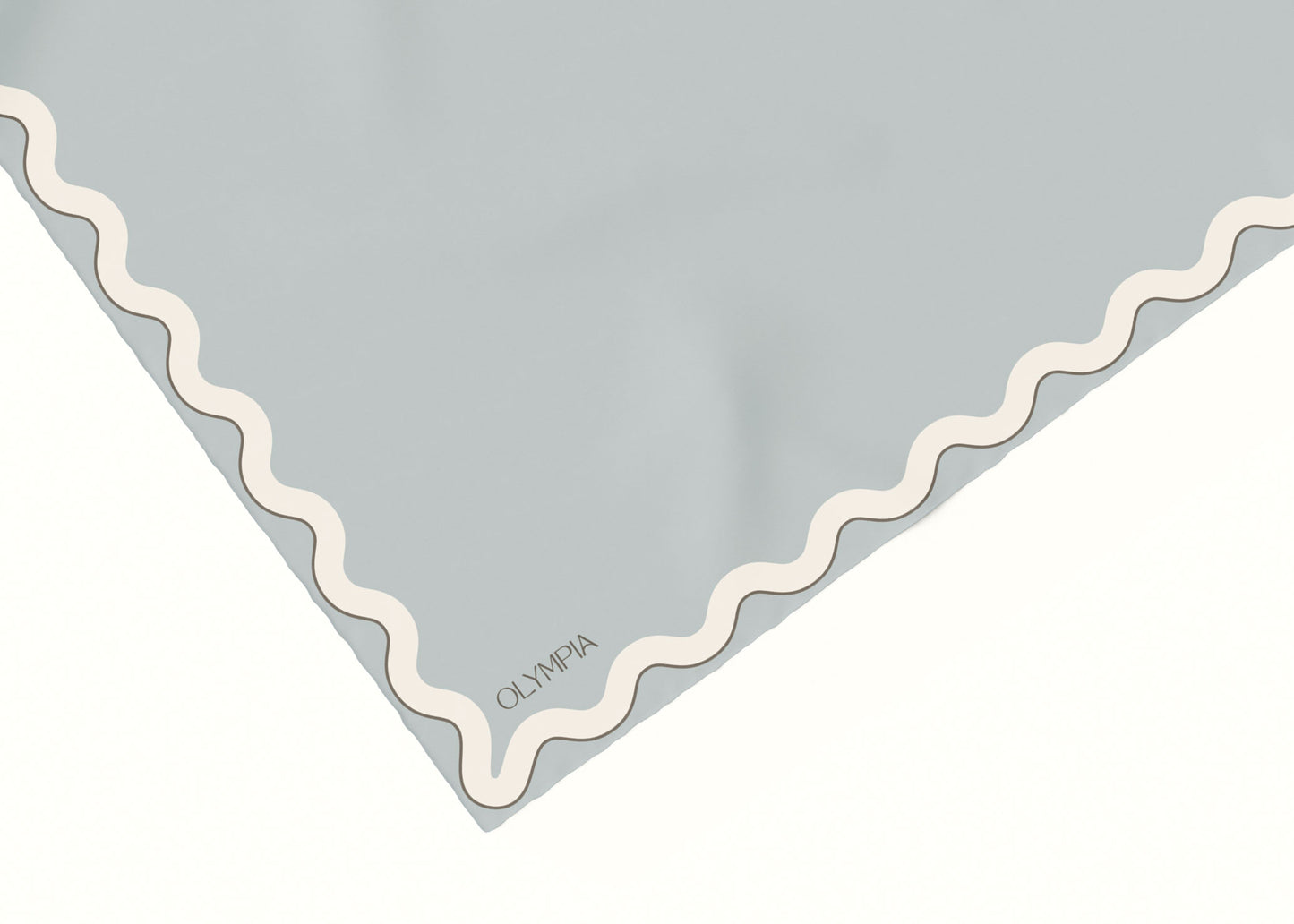 Sophie Pastel Sky Scarf - 89x89cm Silk Twill - Imperfect