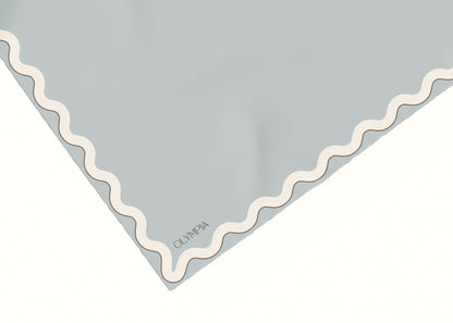 Sophie Pastel Sky Scarf - 89x89cm Silk Twill - Imperfect
