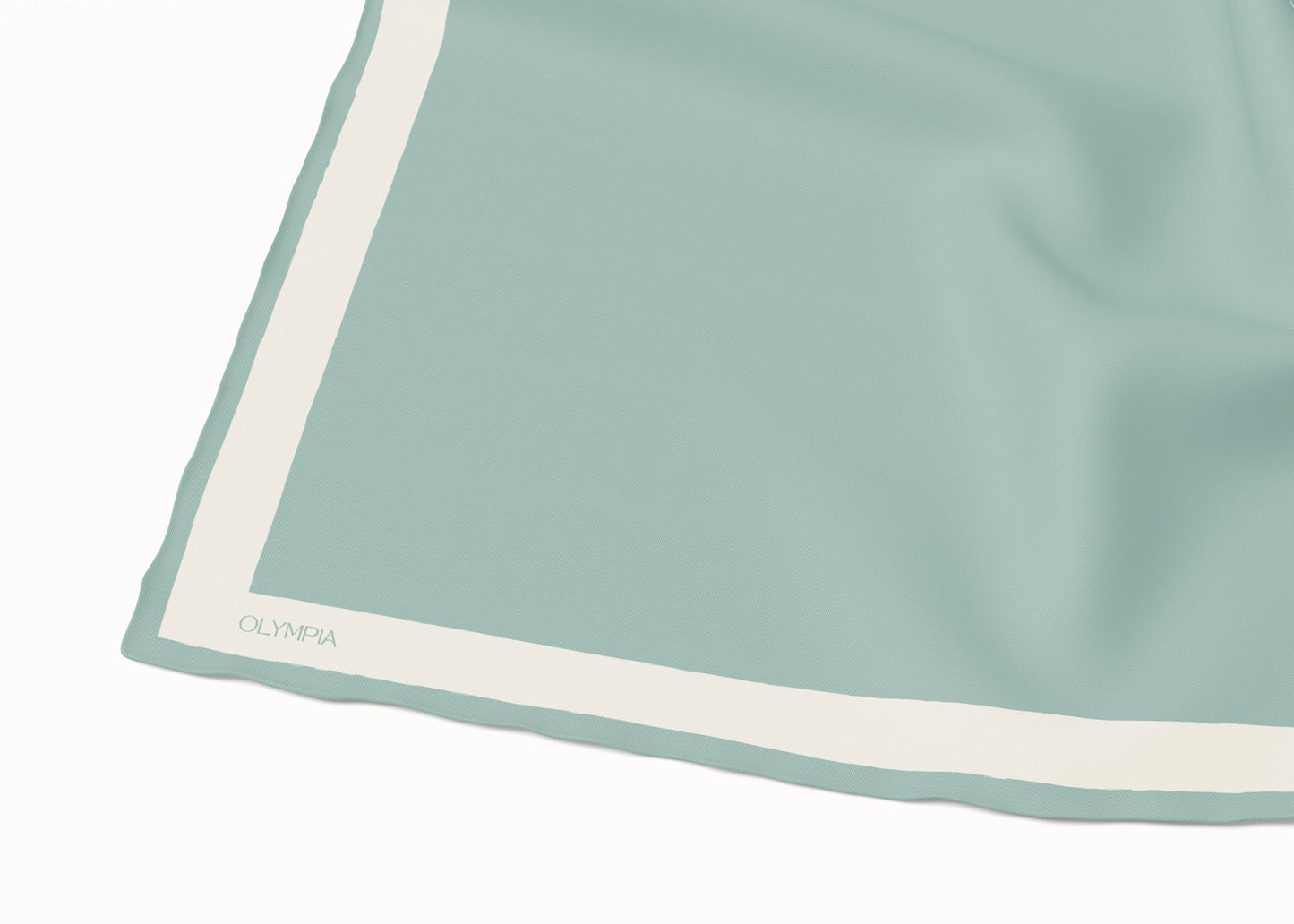 Dimity Lagoon Silk Scarf - 89x89cm
