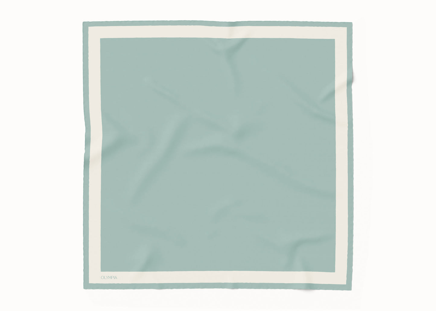 Dimity Lagoon Silk Scarf - 89x89cm