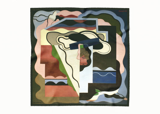 Colette Scarf (Limited Edition) - 89x89cm Silk Twill