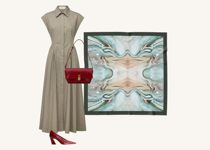 Cybele Scarf (Limited Edition) - 89x89cm Silk Twill