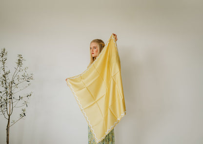 Sophie Buttercup Scarf - 89x89cm Silk Twill