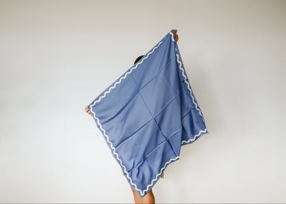 Sophie Granada Sky Scarf - 89x89cm Silk Twill