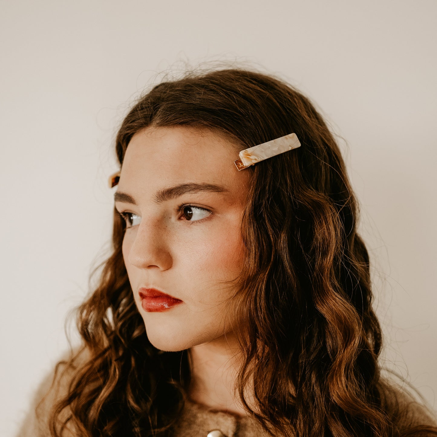 Emma Hair Clips - Vanilla Crush