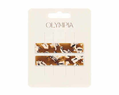 Emma Hair Clips - Caramel Sundae - Imperfect