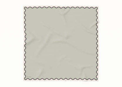 Etta Sagebrush Silk Scarf - 89x89cm