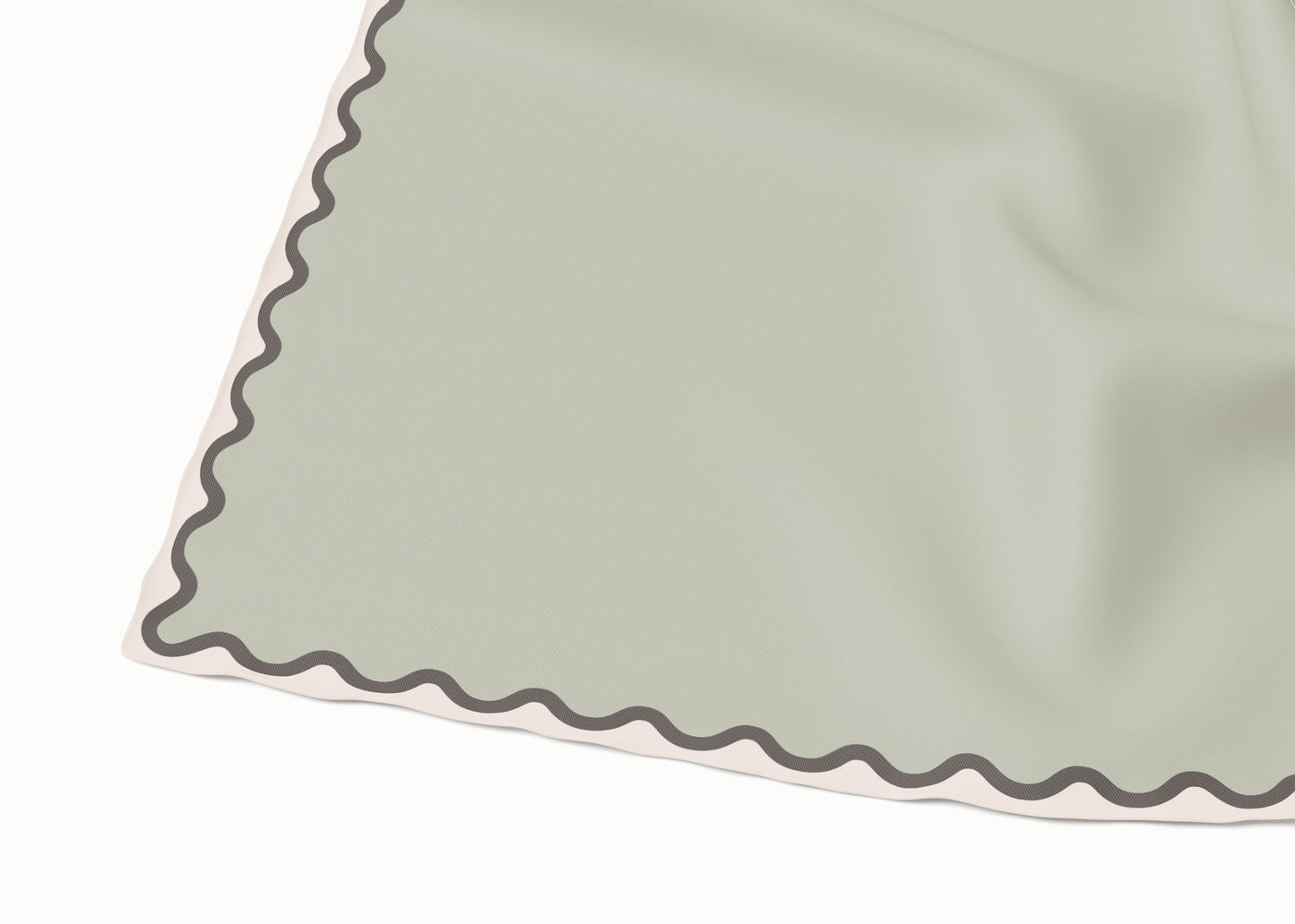 Etta Sagebrush Silk Scarf - 89x89cm