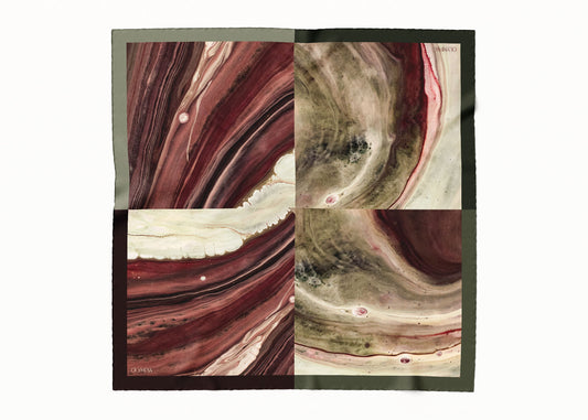 Eugénie Scarf (Limited Edition) - 89x89cm Silk Twill