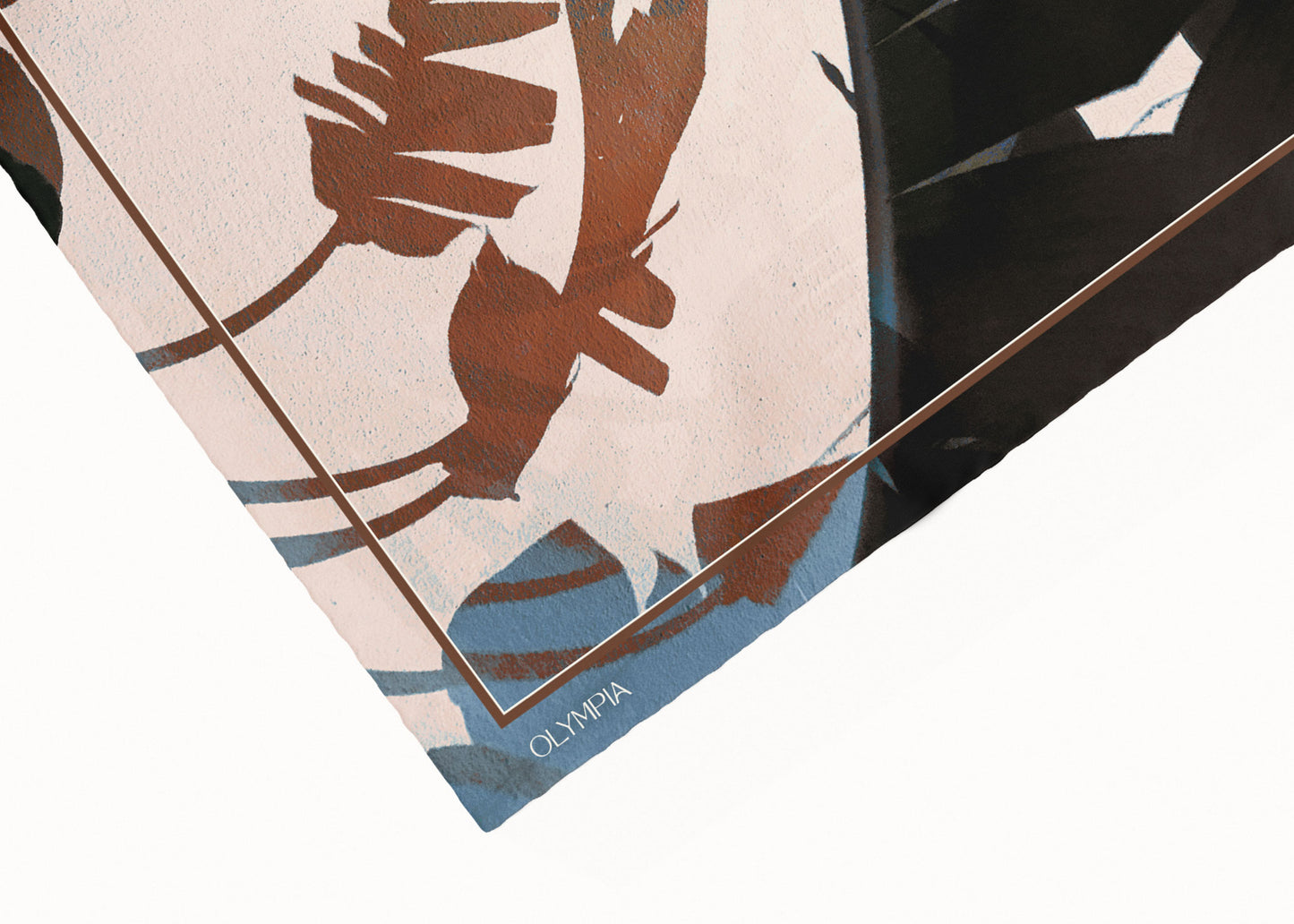 Frida Blue Hour Silk Scarf - 89x89cm