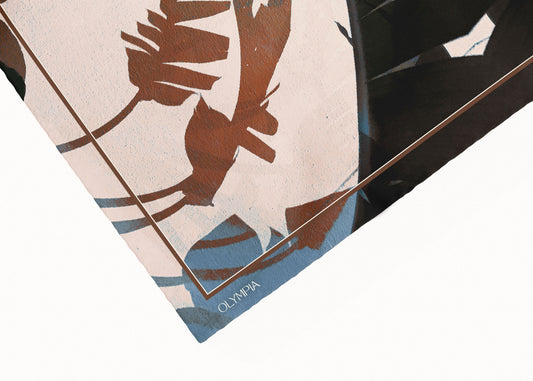 Frida Blue Hour Silk Scarf - 89x89cm